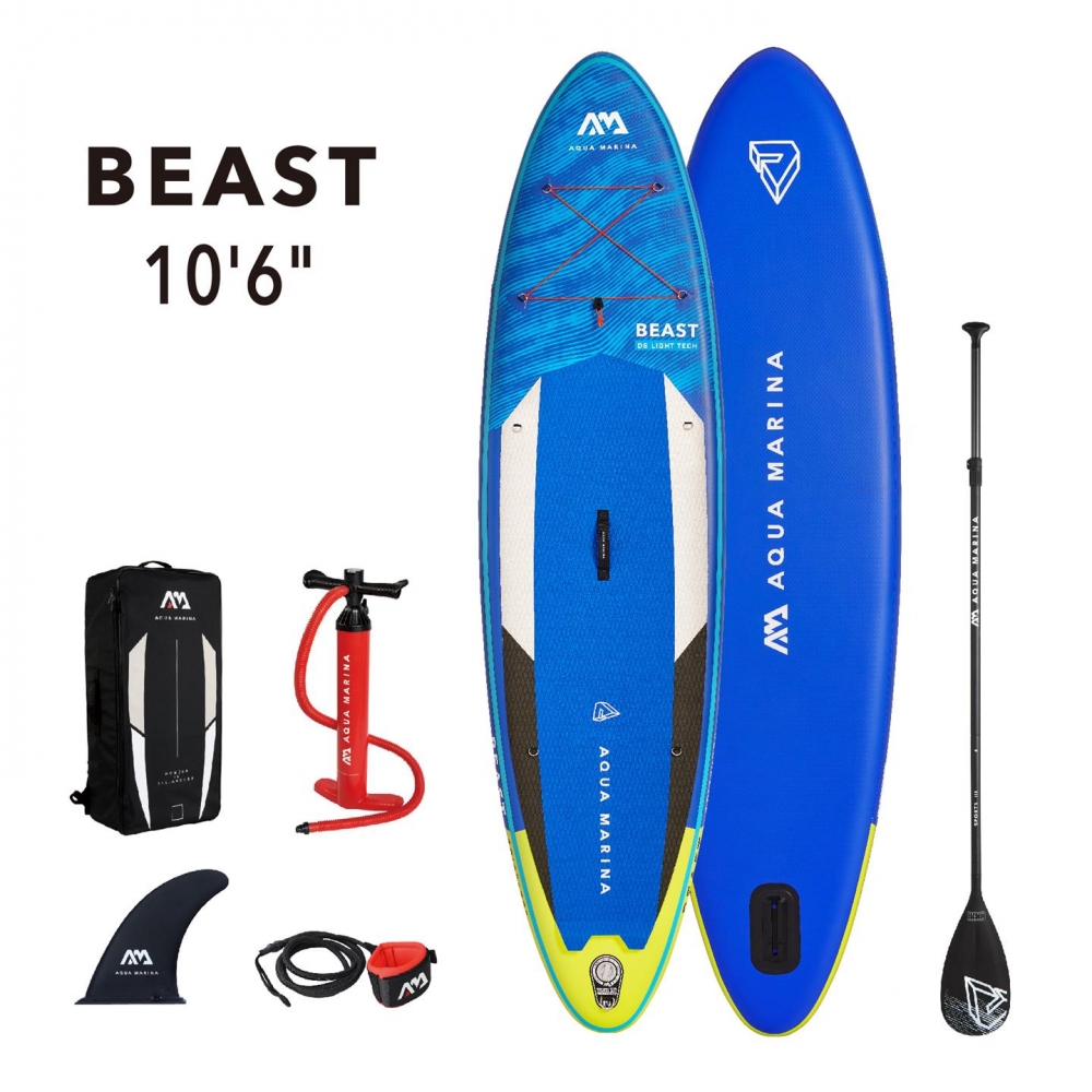 Beast ett mångsidigt och användarvänligt allround-SUP-bräde för paddling under alla förhållanden.